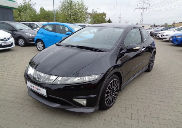 Honda Civic cena 24900 przebieg: 145000, rok produkcji 2008 z Biskupiec małe 211